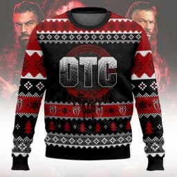 Famous wrestler Roman Reigns 3D prints ugly Christmas sweaters, men's and women's pullovers, couple outdoor sports shirts