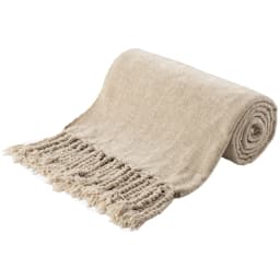 Battilo Chenille Throw Blanket With Fringe Tassels Decorative Lightweight Sofa Blanket Soft Cozy Knit Throws for Spring Decor