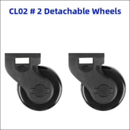 Universal Wheel Luggage Tool Box Wheel Bag Accessories Travel Suitcase Foot Wheel Luggage Carryon Spinner Wheel Removal