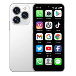 SERVO 17SE Mini Cute 4G Smartphone Android 8.1 16GB ROM 2 SIM Standby HD Camera GPS OTG Bluetooth Play Store Small Pocket Phone