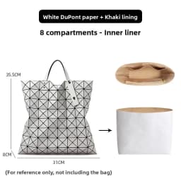 Extended Diamond Boston Bag Six-Grid Ten-Grid Shoulder Strap Lengthened Chain Belt for Three Houses Life
