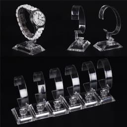 Transparent Acrylic Sale Show Case Stable Watch Display Rack Wrist Watch Show Stand Exhibition Frame Jewelry Holder For Acrylic