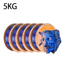 ERYONE High Speed Filament Silk PLA Filament for 3D Printer 1.75mm +/-0.03mm, Rapid PLA 3D Printing Filament, 3KG/5KG/11KG
