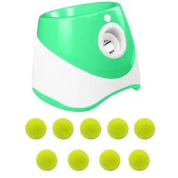 Dog Launcher Automatic Dogs Chase Toy Tennis Throwing Pinball Machine Fun Interactive Throw Rechargable Catapult USB Charging