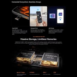 Global Version Blackview Oscal Pilot 8 Rugged Smartphon Android 16 QCM6690 Octa Core 6.83" Display 12GB+256GB 108MP Mobile Phone