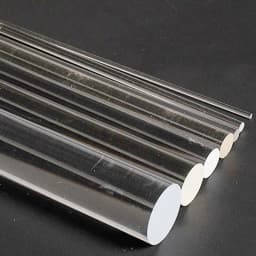 Clear Acrylic Round Rod Round 2mm 3mm 4mm 5mm 6mm 8mm 10mm 12mm 15mm 18mm 20mm 25mm 30mm 35mm 40mm 45mm 50mm 60mm 70mm 100mm