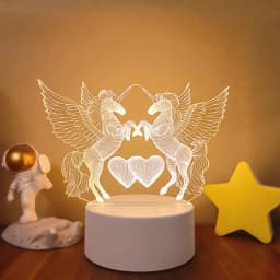3D LED Lamp Creative 3D LED Night Lights Novelty Illusion Night Lamp 3D Illusion Table Lamp For Home Christmas Decorative Light
