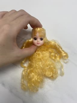 beautiful new head for licca for girl