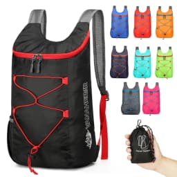 10L Foldable Portable Backpack Folding Outdoor Climbing Cycling Travel Knapsack Ultralight Camping Hiking Backpack for Men Women