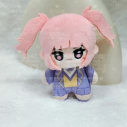 Link Click Felix Anime Mini Doll Adorable Print Starfish Body 10CM Pendant Plush Stuffed Dolls Puppet Keychain Toys Xmas Gift