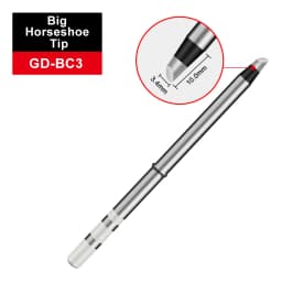 GVDA GD300 Soldering Iron Tips Heated Solder Head Soldering Station Replacement Tips Soldering Iron Sting Welder Iron Tips