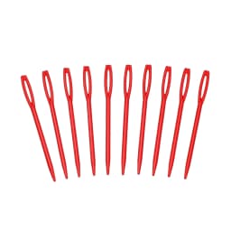 10pcs/lot Colorful Plastic Sewing Needles 5 7 9 15cm Size Colourful Large Eye Crochet Needle DIY Embroidery Jewelry Tools