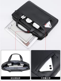 2023 Men Briefcase Bag High Quality Business Famous Brand PU Leather Shoulder Messenger Bags Office Handbag 14 inch Laptop bag