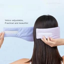 Eye Mask Sleep Ice Silk Breathable Relieve Fatigue Warm Cool Double-sided Full Coverage Blackout Noise Reduction Eye Mask