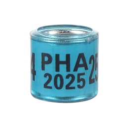 PHA 2026/2027 Pigeon Foot Ring ID 8mm With Numbers Aluminum Plastic Racing Pigeon Outdoor Training Marking Ring 60 Pcs
