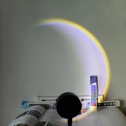 LED Sunset Lamp Nightlights USB Projector Birthday Party Decoration Mood Lights For Bedroom Living Room Wall Photography