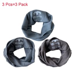 100% Merino Wool Neck Gaiter Light Quick Dry Breathable Face Mask for Ski Hiking Neck Tube Scarf Multifunctional Headwear