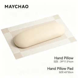 MAYCHAO PU Soft Hand Palm 4 Colors Rest Manicure Table Arm Rest PVC Hand Pillow Cushion Russian Style Manicure Pillow Salon Tool