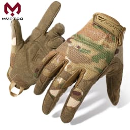 TouchScreen Tactical Gloves Camouflage Paintball Shooting Airsoft Combat Hunting Shock-proof Full Finger Glove Bicycle Men Women