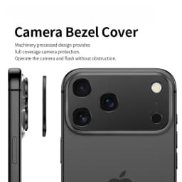 Aluminum Metal Rear Camera Lens Protector for iPhone 17 Pro Max 17Air 17Pro 17ProMax Lens Cover Screen Protector Lens Ring Film