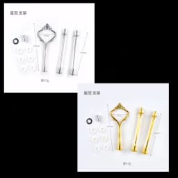 DIY Three-layer Round Fruit Plate Silicone Mold Cake Snack Rack Epoxy Resin Molds For Home Decoration Resin Art Mould