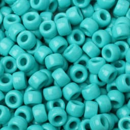 100pcs 200pcs 6x9mm Pony Beads Acrylic Large Hole Barrel Beads Solid Color Loose Spacer Beads DIY Handmade Beading Accessories