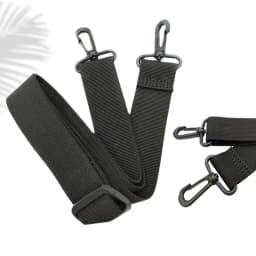 51 inch Shoulder Strap Belt Adjustable Multifunctional Thick Comfortable Luggage Duffel Bag Strap with Hooks for Computer Bag