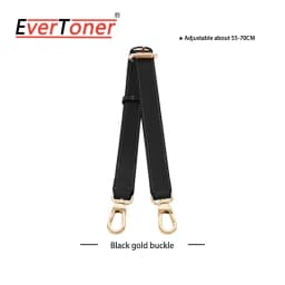 EverToner Bag Shoulder Strap For Long-champ Bag Adjustable Free Punching Modified Messenger Strap Leather Shoulder Strap