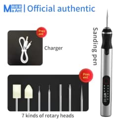 MaAnt D1 D2 Electric Grinding Pen Intelligent Charging Engraving Pen Phone CPU IC Polishing Lattice Cutting Tool OCA Remover