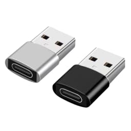 2Pcs USB To Type C OTG Adapter USB USB-C Male To Micro USB Type-c Female Converter For Macbook Samsung S20 USBC OTG Connector