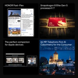 Global Version HONOR Magic V6 5G NFC Smartphone Snapdragon 8 Elite Gen 5 7.95" 120Hz Display 50MP OIS Camera 80W SuperCharge