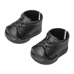 4CM Shoes For Labubu Accessories Multiple Styles Dressing Replacement Doll Shoes DIY Plastic Open Board Shoes Doll Toys