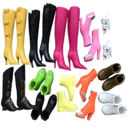 1/6 Doll Shoes Kids DIY Playing Doll Accessories Shoes Original Sandals Doll Colorful Boots Decors Male Female Doll Parts