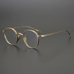Vintage Pure Titanium Reading Glasses Men Ultra Light Anti Blue Light Prescription Glasses Frames Women Myopia Hyperopia Eyewear