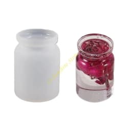 Silicone Clay Molds Small Bottles Silicone Craft Moulds for Resin Crafts QX2F