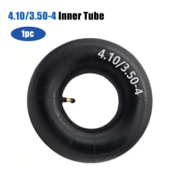 4.80/4.00-8, 4.10/3.50-4 Inner Tubes with Bent Valve, for Wheelbarrows, Lawn Mower, Garden Carts, Yard Trailers, Trolleys