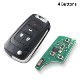 KEYYOU 1PCS 315/433Mhz ID46 PCF7941 Car Remote Key for Chevrolet Cruze Aveo Epica Lova Camaro Impala Trax Orlando 2/3/4 BTN
