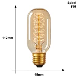 Retro Edison Bulb Lamps E27 220V 40W ST64 G80 G95 G125 Vintage Edison Lamp Incandescent Lamp Filament Light Bulb Home Decor