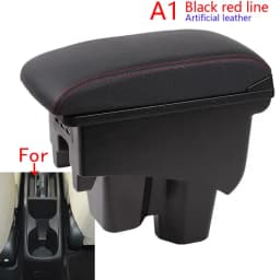 For Honda City Armrest Box for Honda New City Car Armrest Heighten Double Layer Storage Box Retrofit Car Accessories with USB