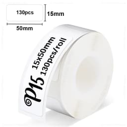 Marklife P15/P12/P11 Label Printer White Label Paper 12*40mm Transparent Label Sticker Waterproof Adhesive Tape for D30 Labeller
