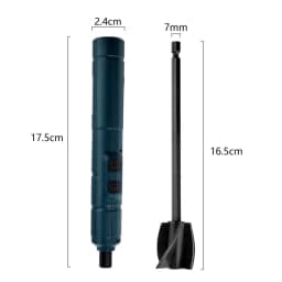 Electric Agitator Plastic Stirring Rod DIY Epoxy Resin Glue Mixing Sticks Handmade Jewelry Making Tools Resin Mixer Accessories
