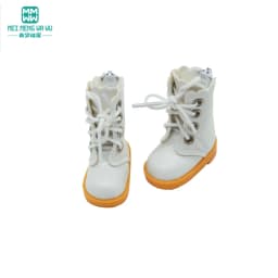 Mini doll Shoes 1/6 BJD YOSD EXO doll FASHION SNOW BOOTS MARTIN BOOTS LEATHER SHOES KIDS HOLIDAY GIFT ACCESSORIES