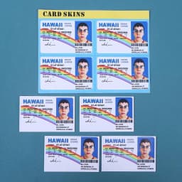 1/4PCS Mclovin Bank Credit Cards Bus Pass Stickers Cool Decoration Waterproof Card Driver's License Credit Card Sticker