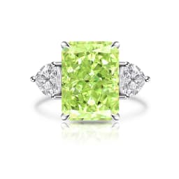 925 Sterling Silver Shiny Colored Ice Flower Cut Zircon Large Carat Ring for Ladies Gorgeous Elegance Fashion