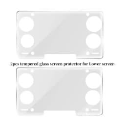 For AYN THOR Screen Protector Anti-scratch THOR Flip Dual Screen Game Console HD Full Screen Tempered Glass Protectors