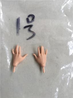 New Original Replacement Doll Hands Monstering High Doll Toy Parts Black Gray Yellow Blue Fishman Doll Hands DIY Toy Accessories