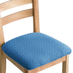 Durable Stretch Jacquard Dining Room Chair Seat Covers Removable Washable Elastic Upholstered Dining Chair Cushion Slipcover
