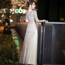 Evening Gown High-end Banquet Niche Light Luxury Host Steel Companion Conductor Choir Performance Costume Women's Long Dress WLF