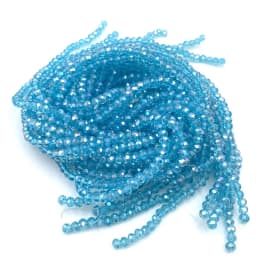 2 3 4 6 8mm Crystal Beads Faceted Rondelle Glass Loose Spacer Beads DIY for Jewelry Making Bracelets Earrings Needlework #02996