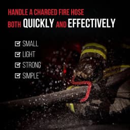 Snagger Tool for Firefighting Firefighter Hose Handling Tool Lightweight Durable Gear for Firefighters